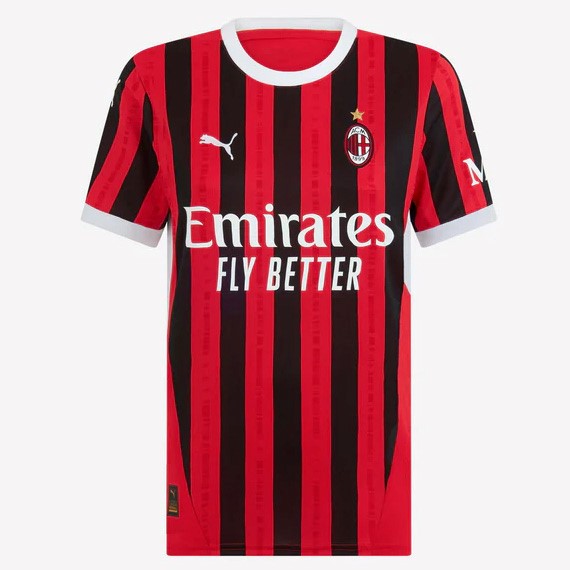 Camiseta AC Milan 1ª Mujer 2024 2025